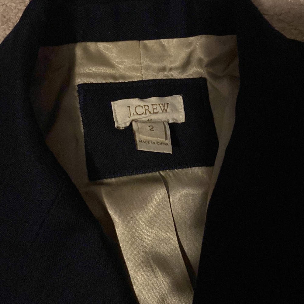J.Crew Navy Blazer - Picture 2 of 2